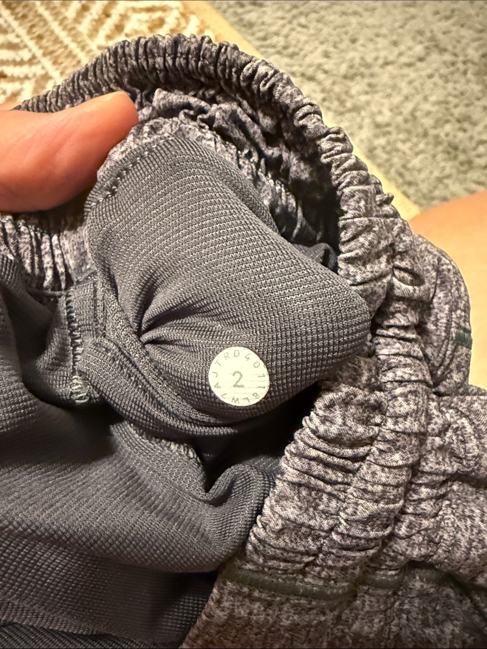 Lululemon Women's Heather Run Shorts - Picture 4 of 4